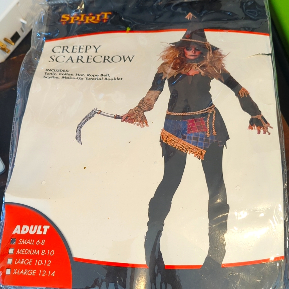 Creepy scarecrow costume